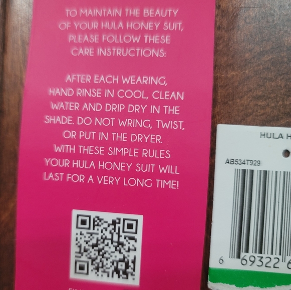 BNWT Hula Honey Two Piece Bathing Suit - Size Large - Picture 6 of 10